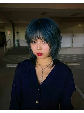 オプスヘアー 西新店(OPS HAIR) 【ウルフカット×デザインカラー】