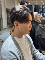 キャンバス バイ ネオリーブ 横浜西口(Canvas by neo.) 横浜★曲がる縮毛矯正毛流れフェザー風