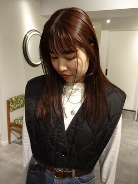 サンデイズド(SUNDAZED) ブラウンレッド/セミロング/髪質改善