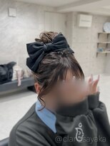 クランルシェ(clan luce)&nbsp;高めアップスタイル/心斎橋ヘアセット