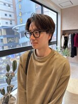 オン キャナルシティ博多前店(on) 【博多の哉汰】毛流れセンターパート メンズパーマ