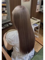 ヘアーズ マーブル(hairs MARBLE) #ピンクベージュ&4Stepトリートメント