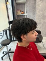 ヘアースタジオ ミツル(hair studio 326) メンズフェザーパーマ