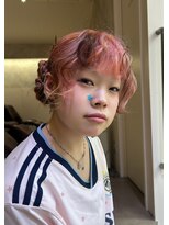フェイス 石川町 (FACE)&nbsp;ブリーチデザインカラー×個性派ヘアセット