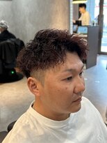 ザ クラン バイ ヘッドライト 仙台長町店(THE CLAN by HEADLIGHT) 【短髪×人気パーマ】メンズアクティブショート