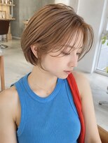 ヘアーズルーム 近鉄八尾(hair's RooM)&nbsp;【近鉄八尾】 シンプルショートボブ