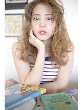 クロム バイ リエット(Chlom by Lietto) Chlom☆ゆるボサハニーシナモンベージュ　TEL 0364574337