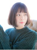 ゆるふわ柔らかフェミニンボブ☆relian青山