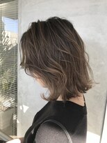 ナイーブヘアデザイン(NAiVE HAIR DESIGN)&nbsp;【NAiVE hair】グレージュぼBx外ハネ