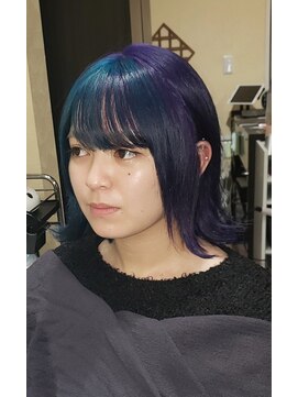 サムブリッジ(SOMEBRIDGE) ★ツートーンカラー パープル&エメラルド【SOMEBRIDGE 亀有】