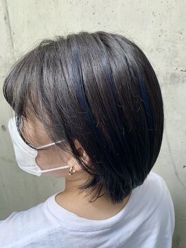 アンレーブ(UNREVE) ブルーブラックハイライト