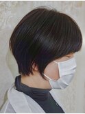 ナチュラルトレンドショート/S字ショートヘア