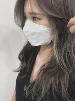 マイレ(maile)&nbsp;【maile】ブリーチあり/イヤリングカラー/コントラストベージュ