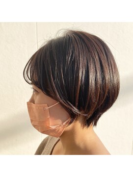 美容室 アイディー i-dee 丸みショートボブ