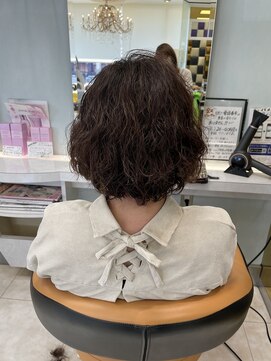 髪技空間アノン(anon) ウェーブパーマ