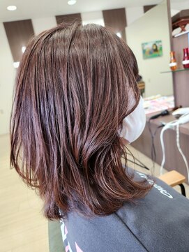 美容室アール ミディアムレイヤー