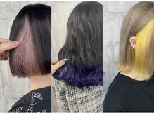 ジェンダーヘア(GENDER hair)の雰囲気（デザインカラーはもちろんお任せください！）