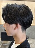 メンズマッシュパーマツイストスパイラルパーマ波巻きパーマ