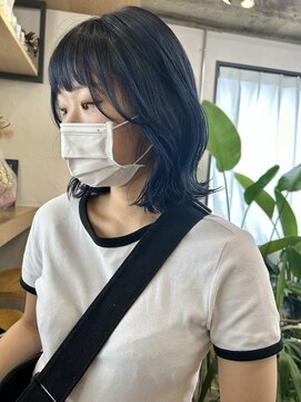 イット(it.) kana インナー ケアブリーチ ネイビーブルー