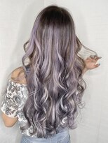 ユートピア(U topia)&nbsp;バレイヤージュ/ラベンダーカラー/シルバーカラー