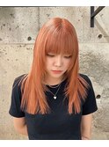 オレンジベージュ