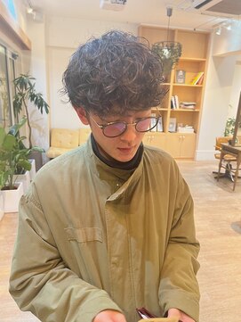 モーブ 代官山(mauve) 波打ちパーマ×ニュアンスツイストスパイラル