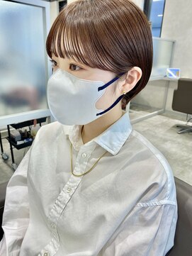 キートス 高知店(kiitos) ○流れる顔まわり耳かけコンパクトショート20代30代40代