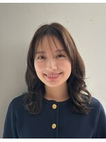 エアー 銀座タワー(AIR)&nbsp;ニュアンス前髪　ふんわりミディアム