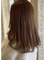 デコラロジィ 川越(DECORA rojii) ブリーチなしカラー☆オレンジブラウン【川越/本川越】