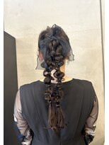 リアス ヘアデザイン(rias)&nbsp;ツイン編みおろし