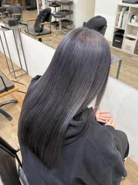 イリス(Iris) バイオレットグレー×ブリーチ