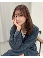 ハピネス 梅田茶屋町店(HAPPINESS)&nbsp;韓国くびれロング レイヤーオルチャン小顔前髪 艶髪 髪質改善