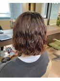 ボブパーマ ウェーブパーマ