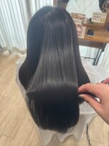 ヴィヴァーク 拝島駅前店(vivarc)&nbsp;20代30代40代髪質改善カラーアッシュベージュ艶感ストレート