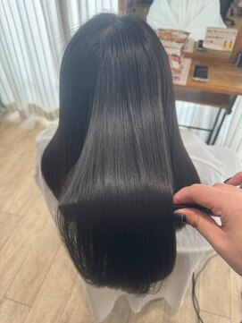 ヴィヴァーク 拝島駅前店(vivarc) 20代30代40代髪質改善カラーアッシュベージュ艶感ストレート