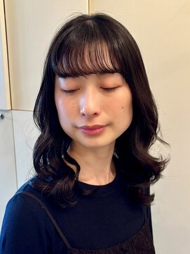 エフィールリアモ(afeel riamo) 1番人気!コテ巻き風パーマ