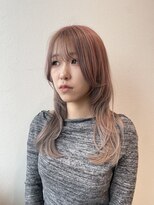 サラ ビューティー サイト 古賀店(SARA Beauty Sight)&nbsp;【ハイトーン】10代20代/デザインカラー/ミルクティーベージュ