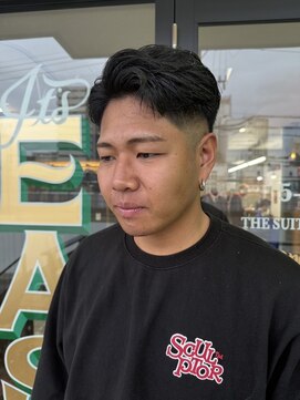 ザスーツブラザーズ(THE SUITS BROTHERS) MEN'SHAIRウルフカルマパーマメンズショートイージーパーマ