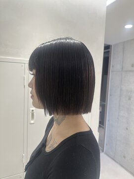 イア バイ ジーナ 渋谷(IA by Zina) 韓国風タッセルボブstyle！