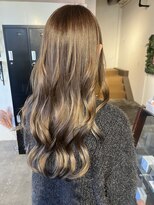 ムード マグ レーベル 南松本(MOOD Mag Label)&nbsp;20代30代40代髪質改善カラーショコラアッシュ艶感ロブヘアー