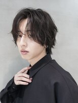 バイフィフス 原宿/表参道(by fifth)&nbsp;センターパートシャドウパーマルーズパーマスパイラルパーマ