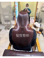 ブレンドバイハピネス(Blend by happiness)&nbsp;ブリーチなしWカラー×髪質改善×奈良