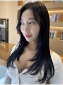 20代30代40代大人上品髪質改善ミディアムハッシュレイヤー