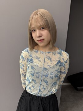 ロテ 名古屋 名駅店(Lote.) ミディアムヘア/暗めカラー/グランマッシュ/