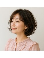 スープレックス ヘアーデザイン(SOUPREX HAIR DESIGN)&nbsp;大人可愛いボブパーマ　20代 30代 40代 50代 60代 学割髪質改善