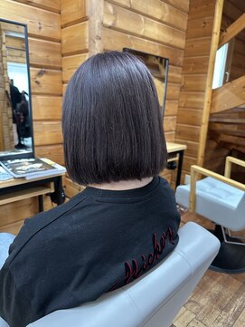 ブレイク 金沢店(BREK) パープルグレーカラー