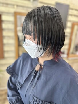 ラウラアンドロー(LAURA&RO) ダブルカラー/ケアブリーチ/インナーカラー/ベージュ【塚口】