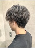 メンズツイストスパイラルパーマ