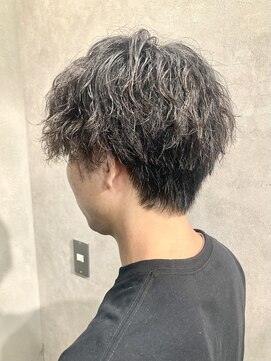 メンズツイストスパイラルパーマ