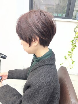 丸みショートボブ